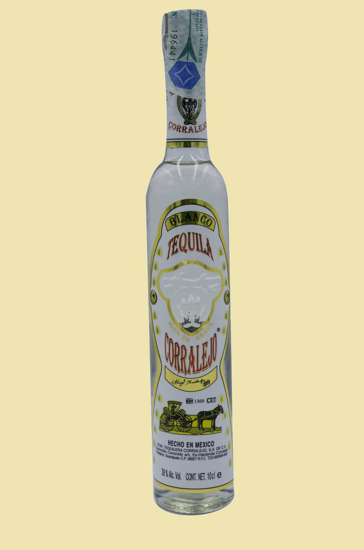 Corralejo Silver Tequila Premium Bottle Wallpaper