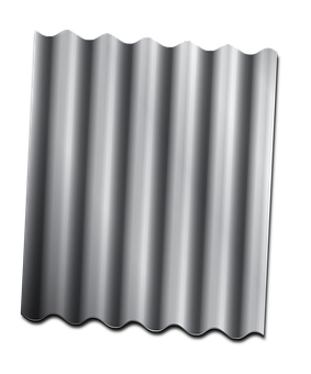 Corrugated Metal Sheet PNG