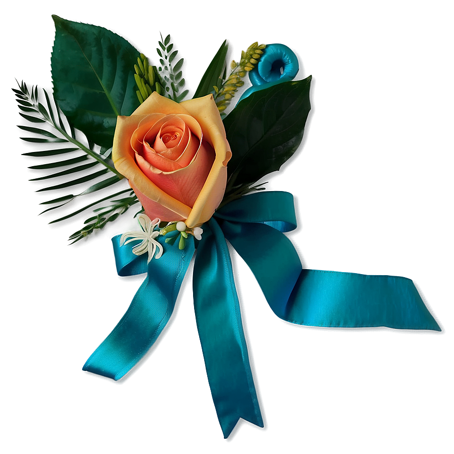 Corsage And Boutonniere Set Png Fcx PNG