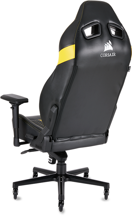 Download Corsair Gaming Chair Black Yellow 0154