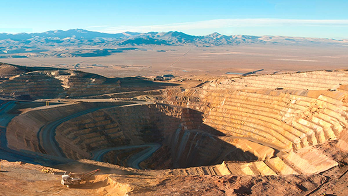 Cortez Goldmines In Nevada Wallpaper