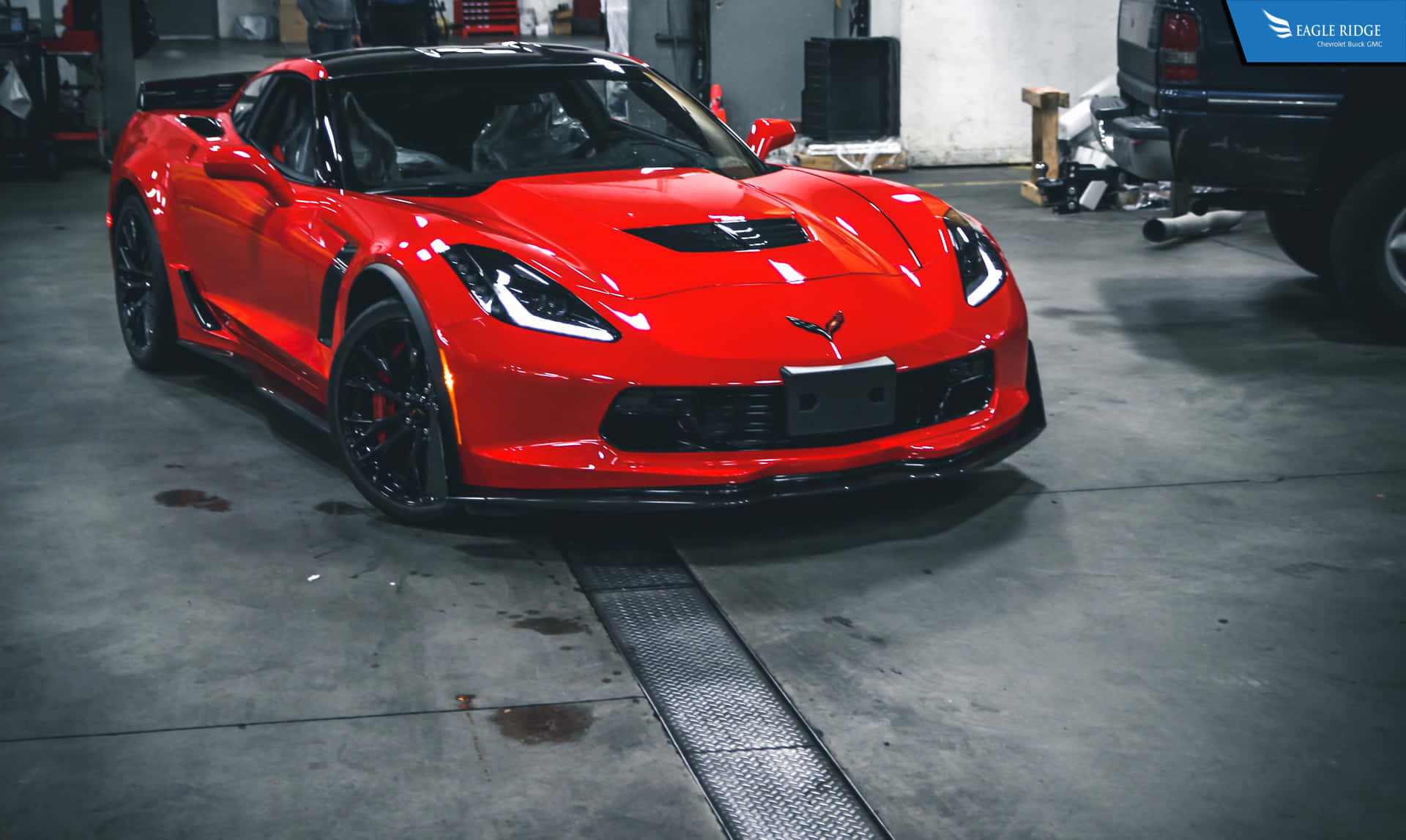 Striking Image of a Corvette Luxury Sports Car