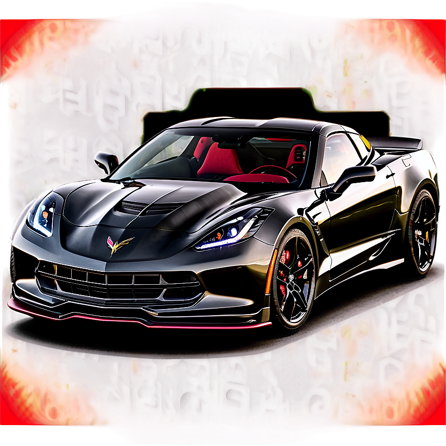 Corvette C7 Png 06252024 PNG