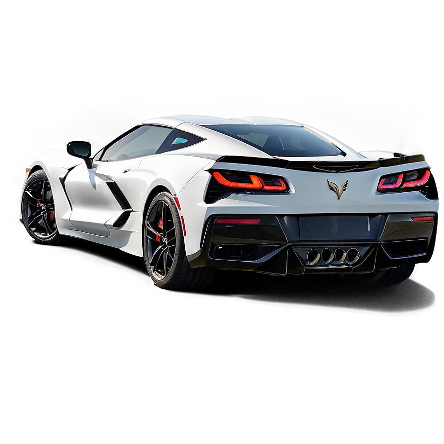 Corvette C8 In Action Png Lga PNG