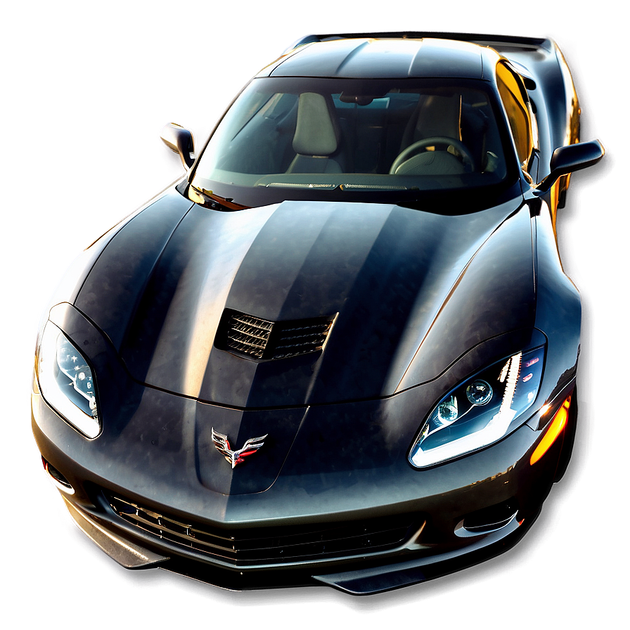 Corvette Front View Png Mqi34 PNG