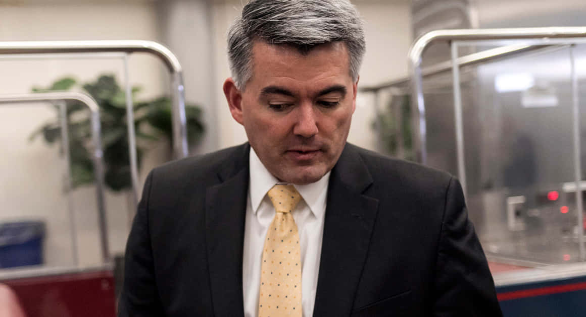 Cory Gardner At A Public Speaking Event Wallpaper