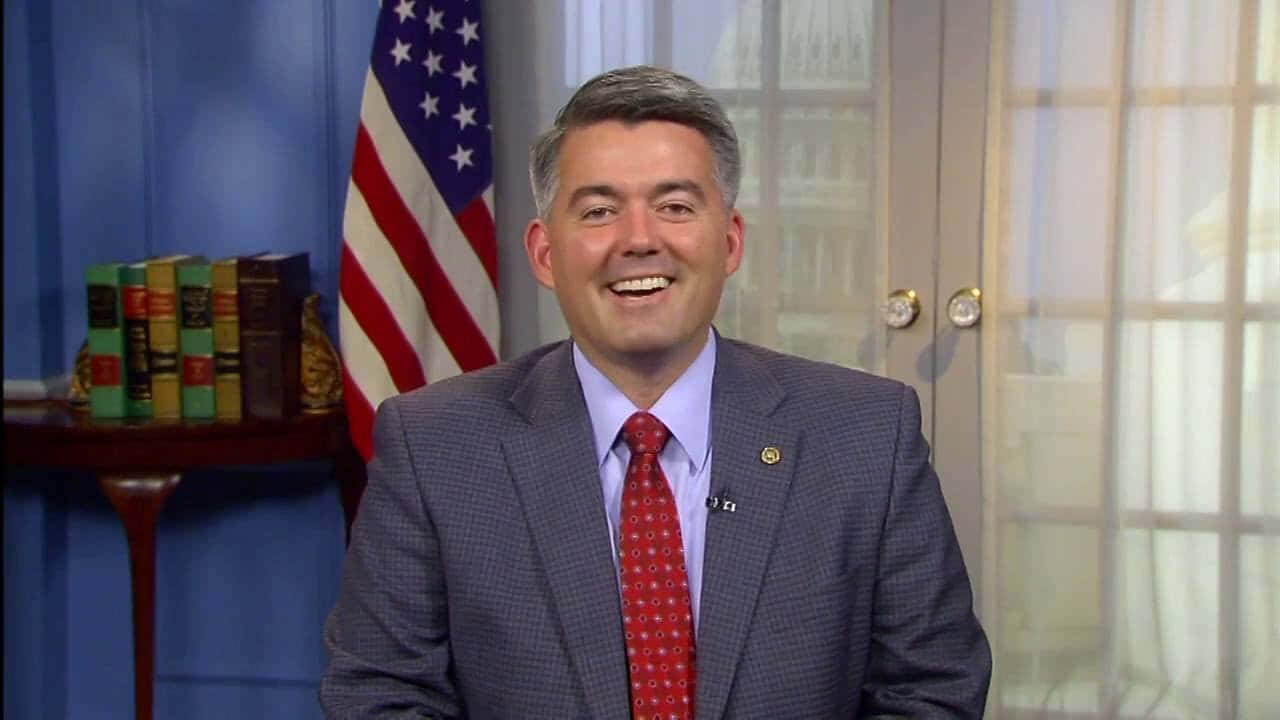 Cory Gardner Delivering A Speech Wallpaper