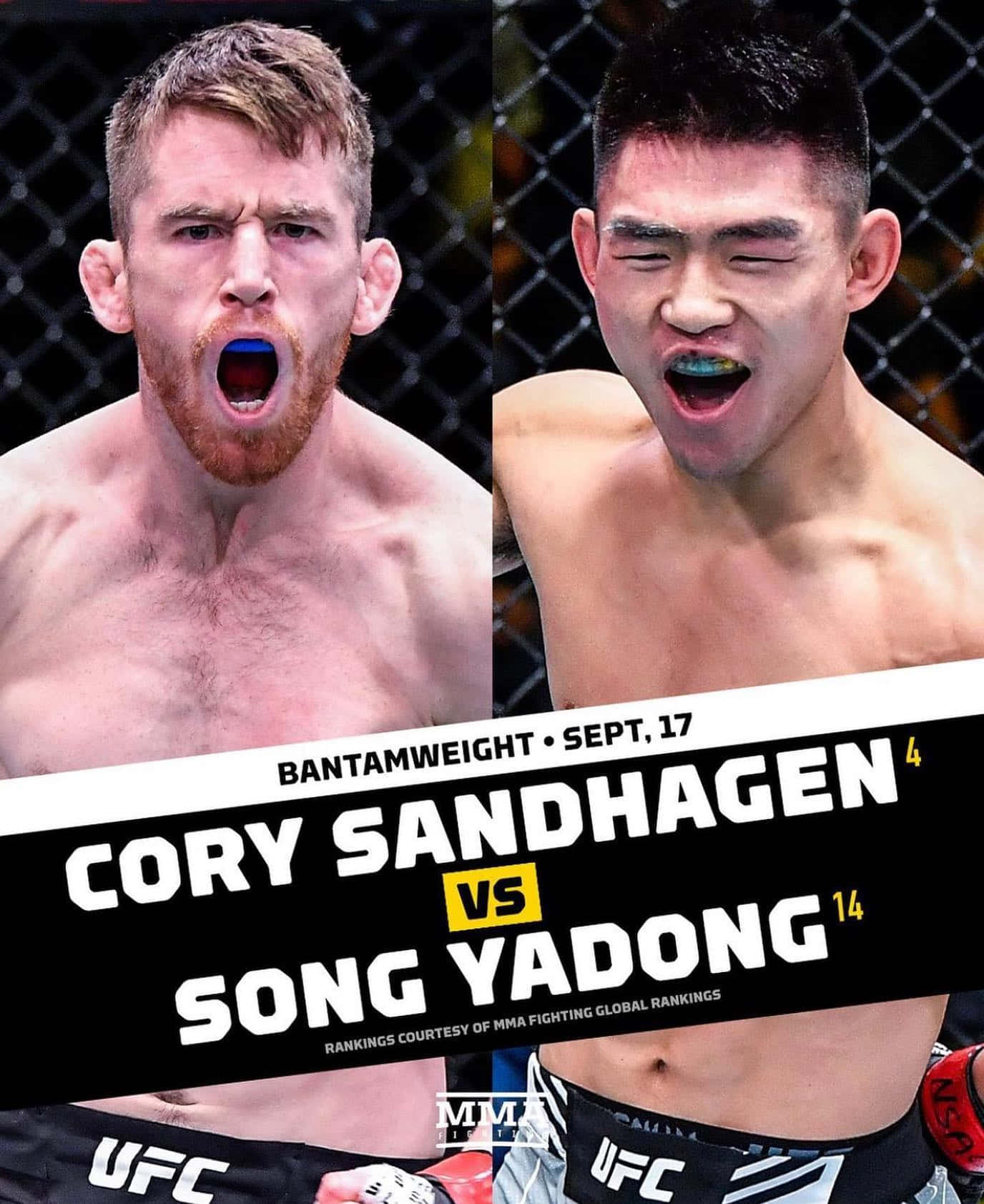 Cory Sandhagen Versus Song Yadong Wallpaper