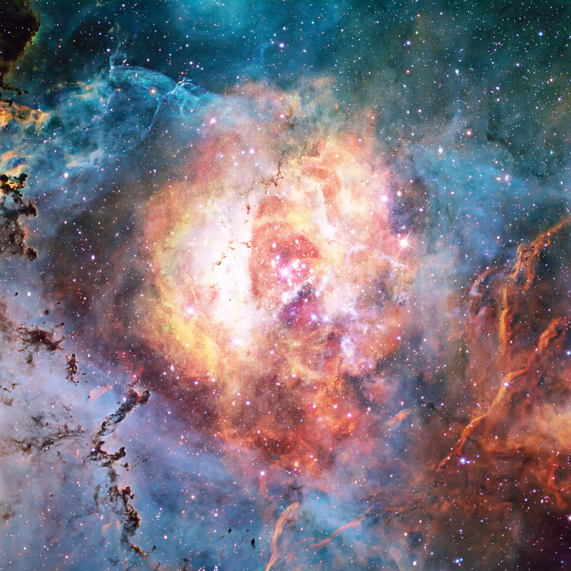 Kosmiske Univers Og Dens Uendelige Skønhed - Wallpaper