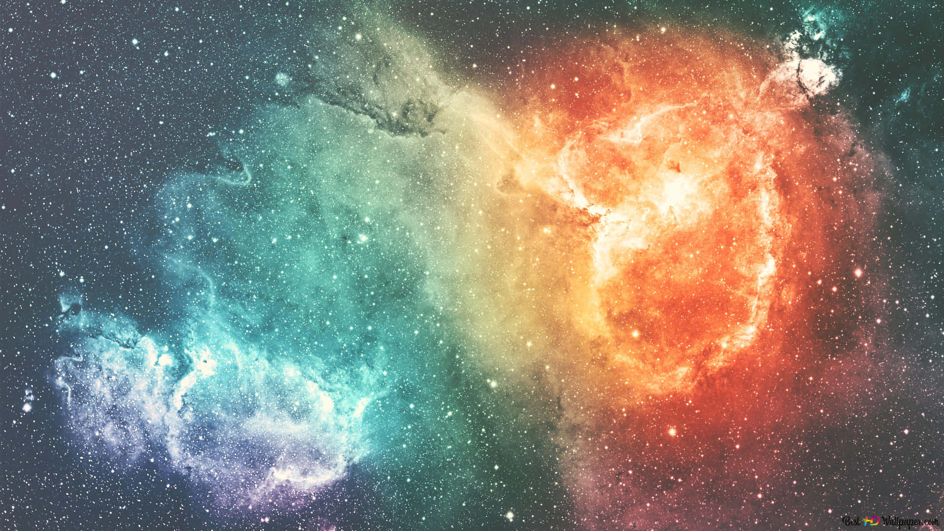 Estrellascósmicas Coloridas En 4k Fondo de pantalla