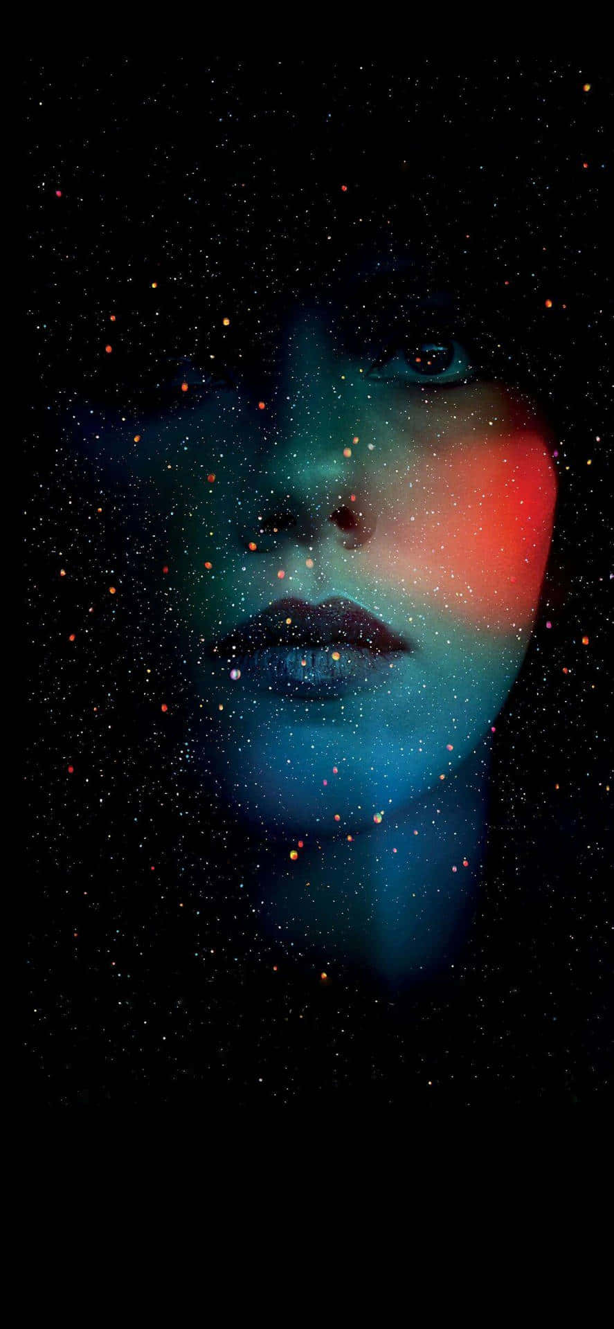 Cosmic Beauty Portrait Wallpaper