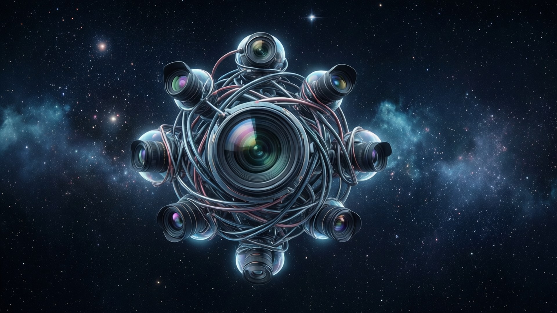 Kosmisk Kamera Array Bakgrundsbilder