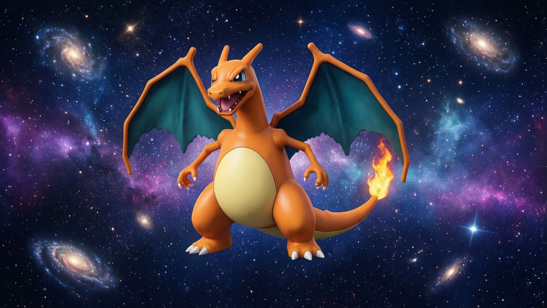 Cosmic Charizard Bakgrundsbilder