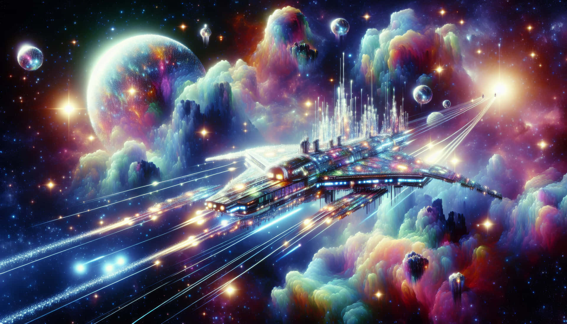Cosmic_ City_ Among_ Nebulae.jpg Wallpaper