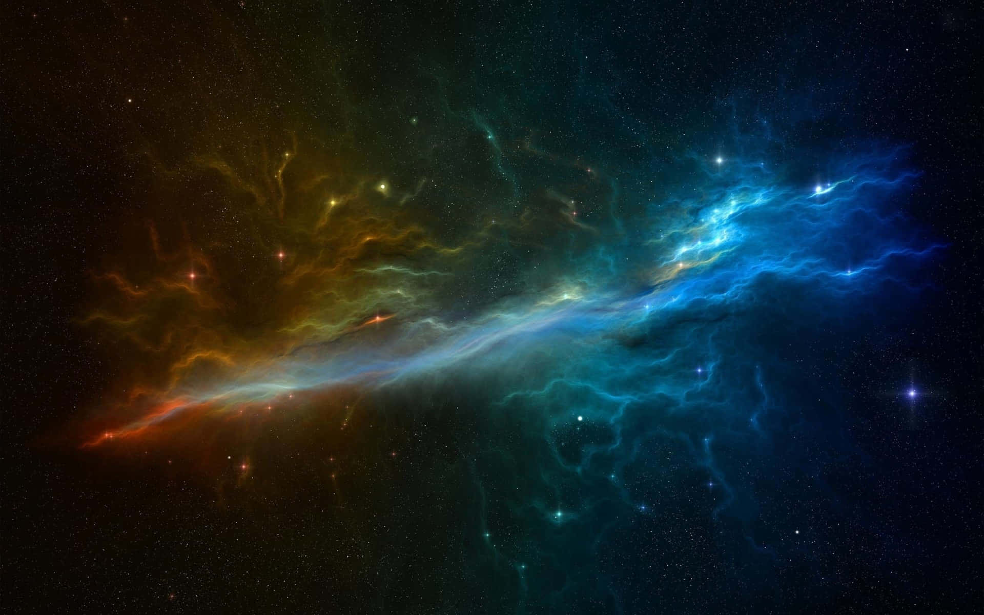 Cosmic_ Colors_ Nebula Wallpaper