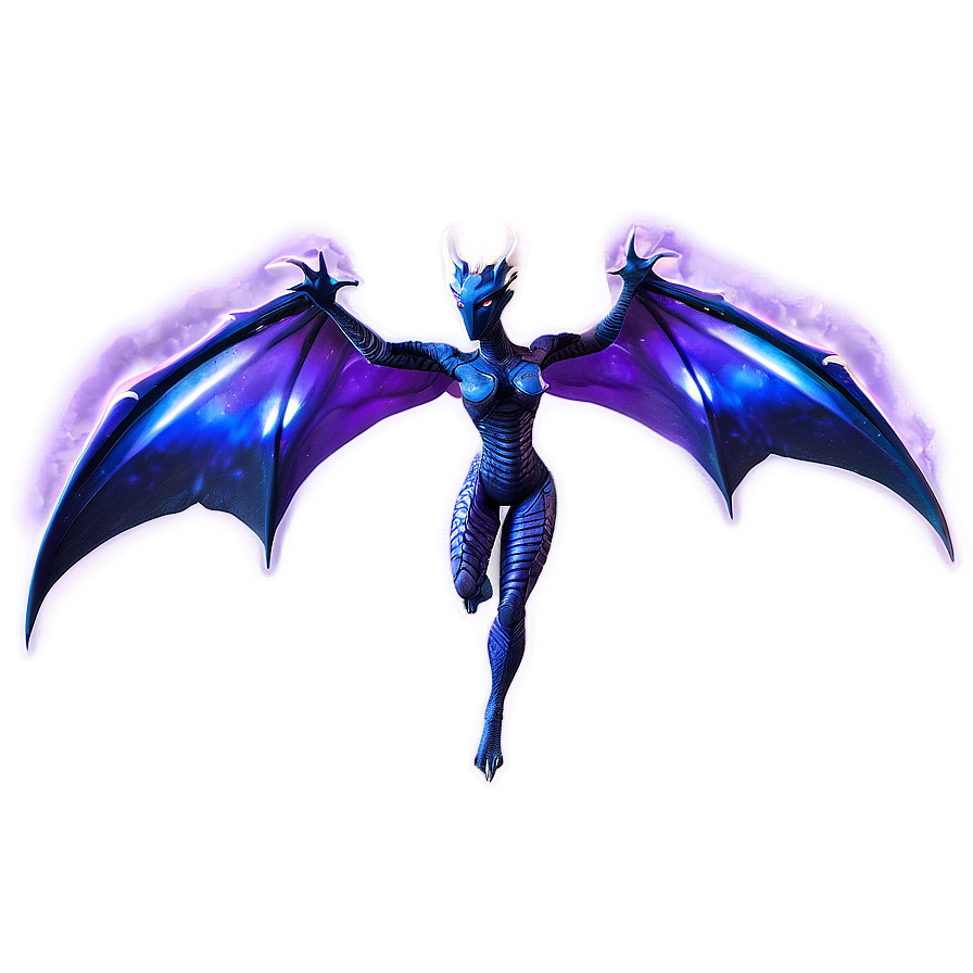 Cosmic Dragon Wings Png Pda PNG