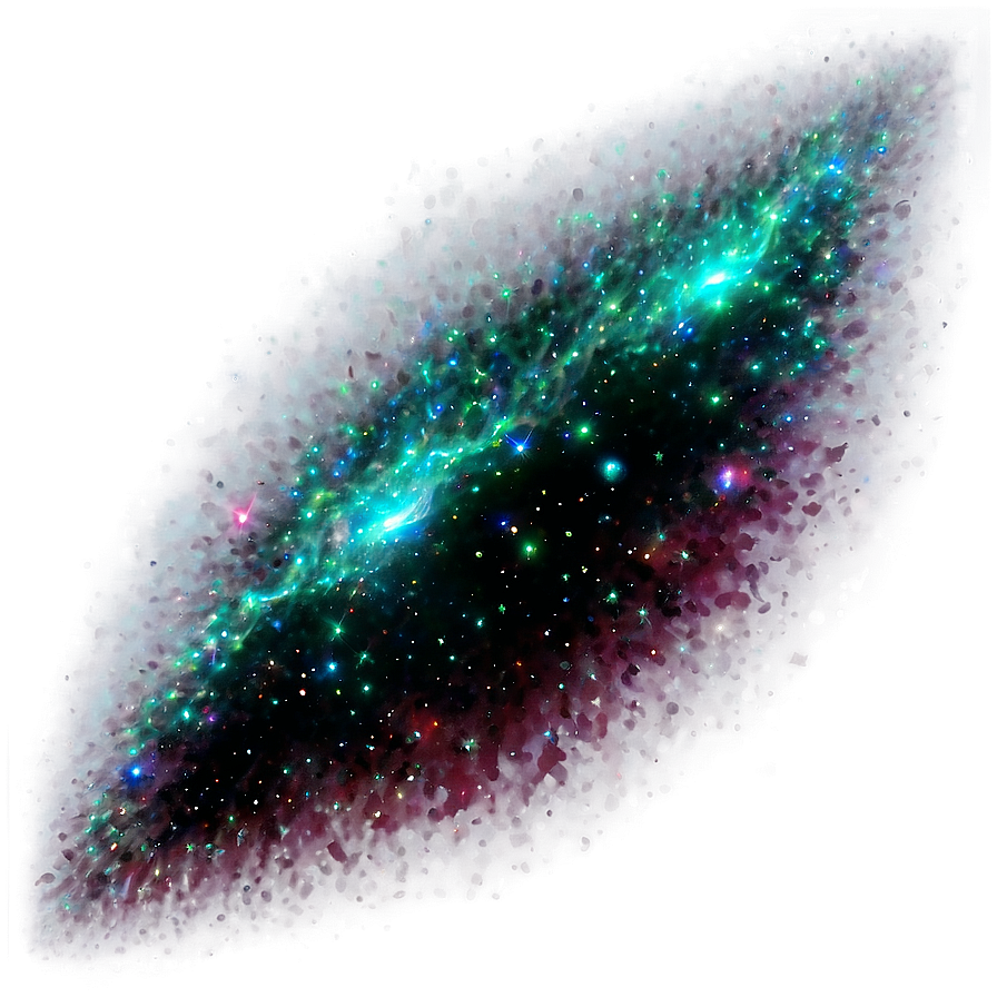 Cosmic Dust Particles Galaxy Png Sig PNG