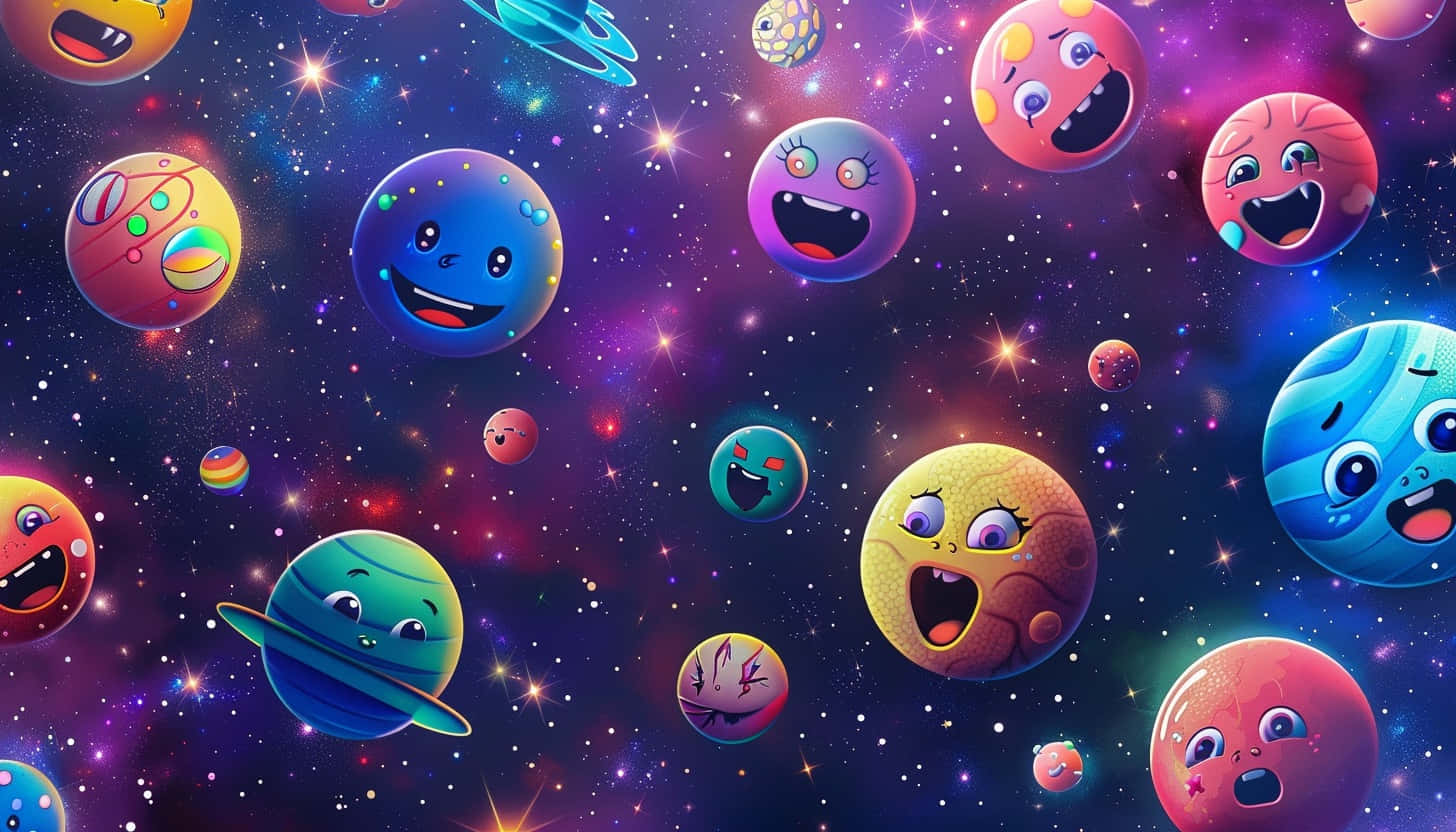 Cosmic Emoji Adventure.jpg Wallpaper