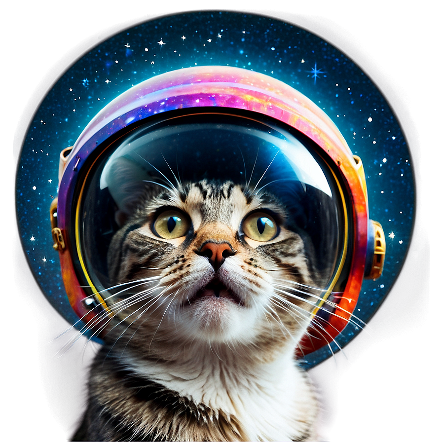 Cosmic Explorer Cat Png 56 PNG