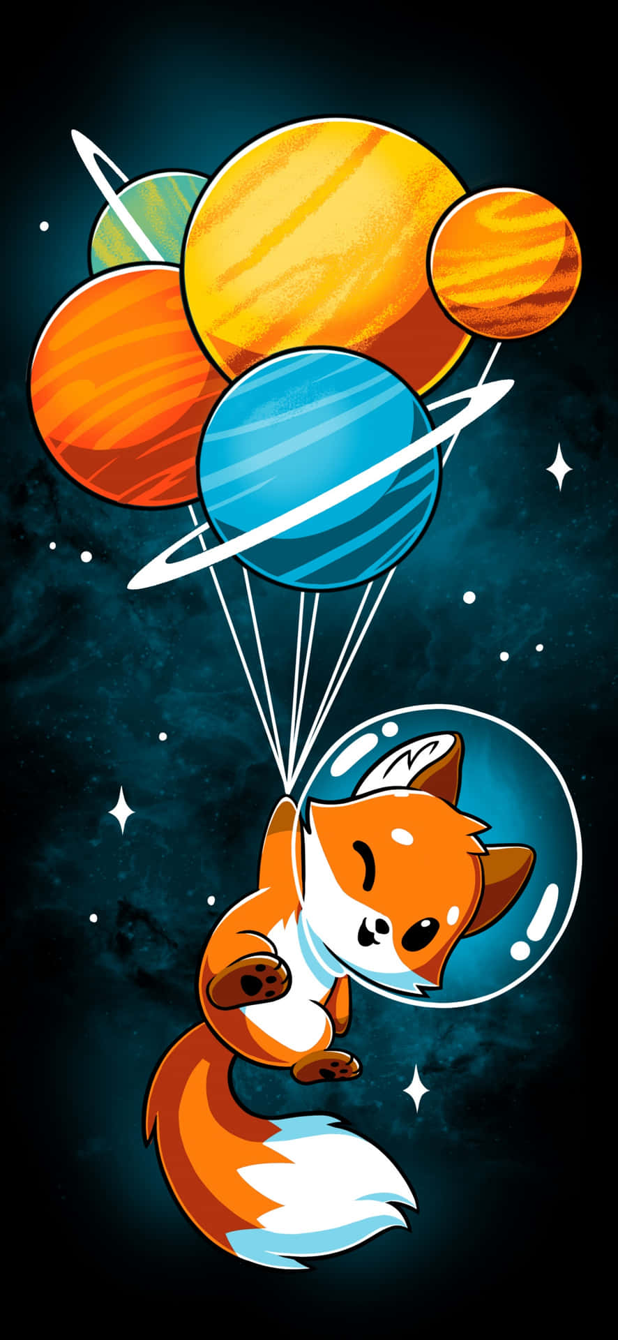 Cosmic Fox Balloon Adventure.jpg Wallpaper