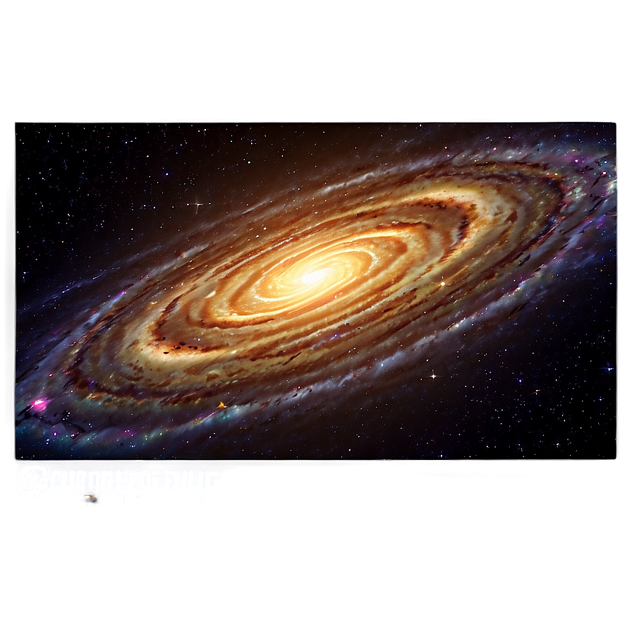 Cosmic Galaxy Effect Png 06122024 PNG