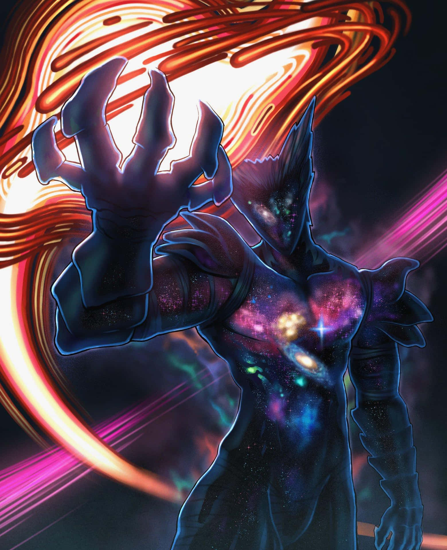 Download Cosmic_ Garou_ Power_ Display Wallpaper | Wallpapers.com