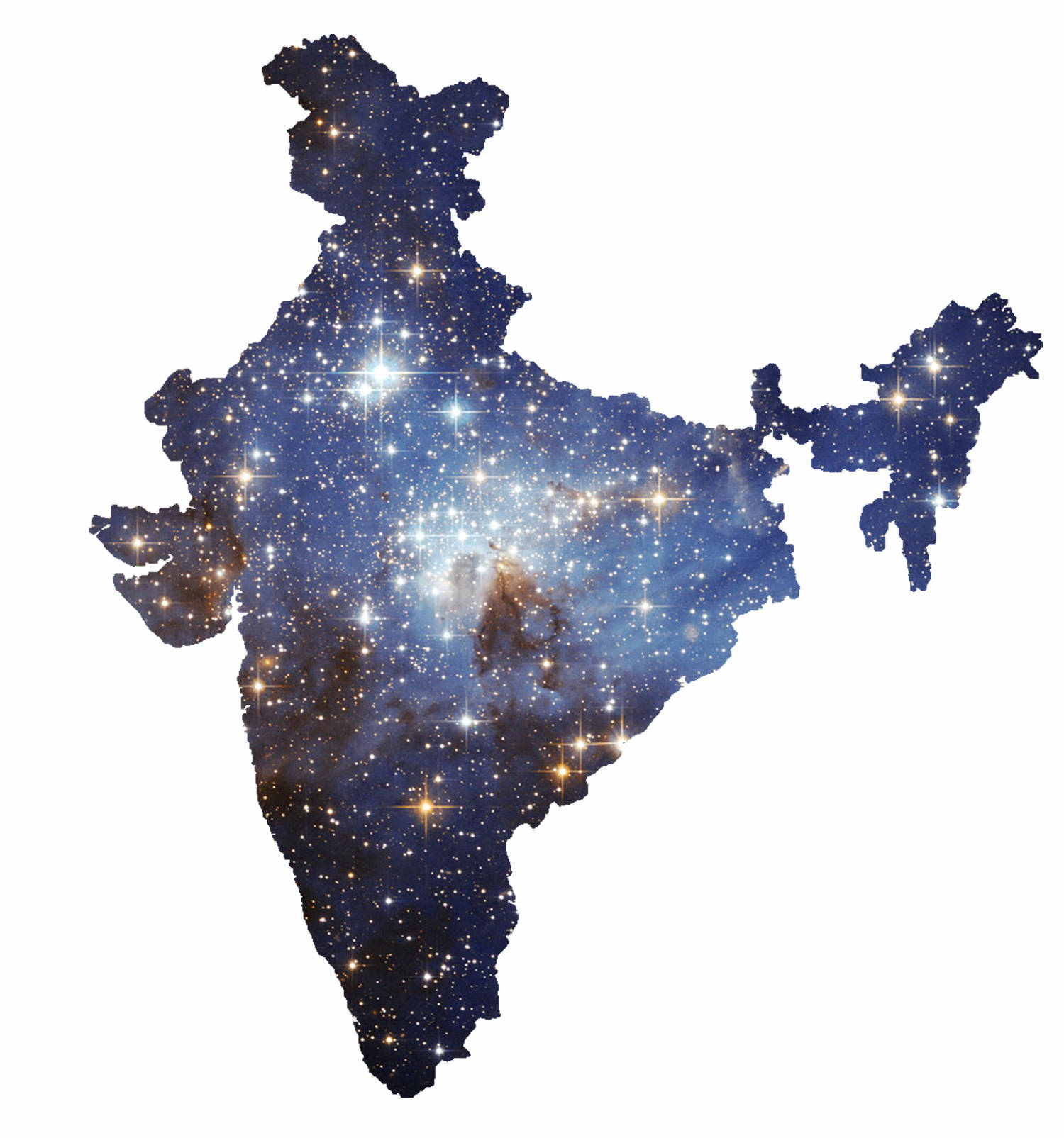 Cosmic India Map