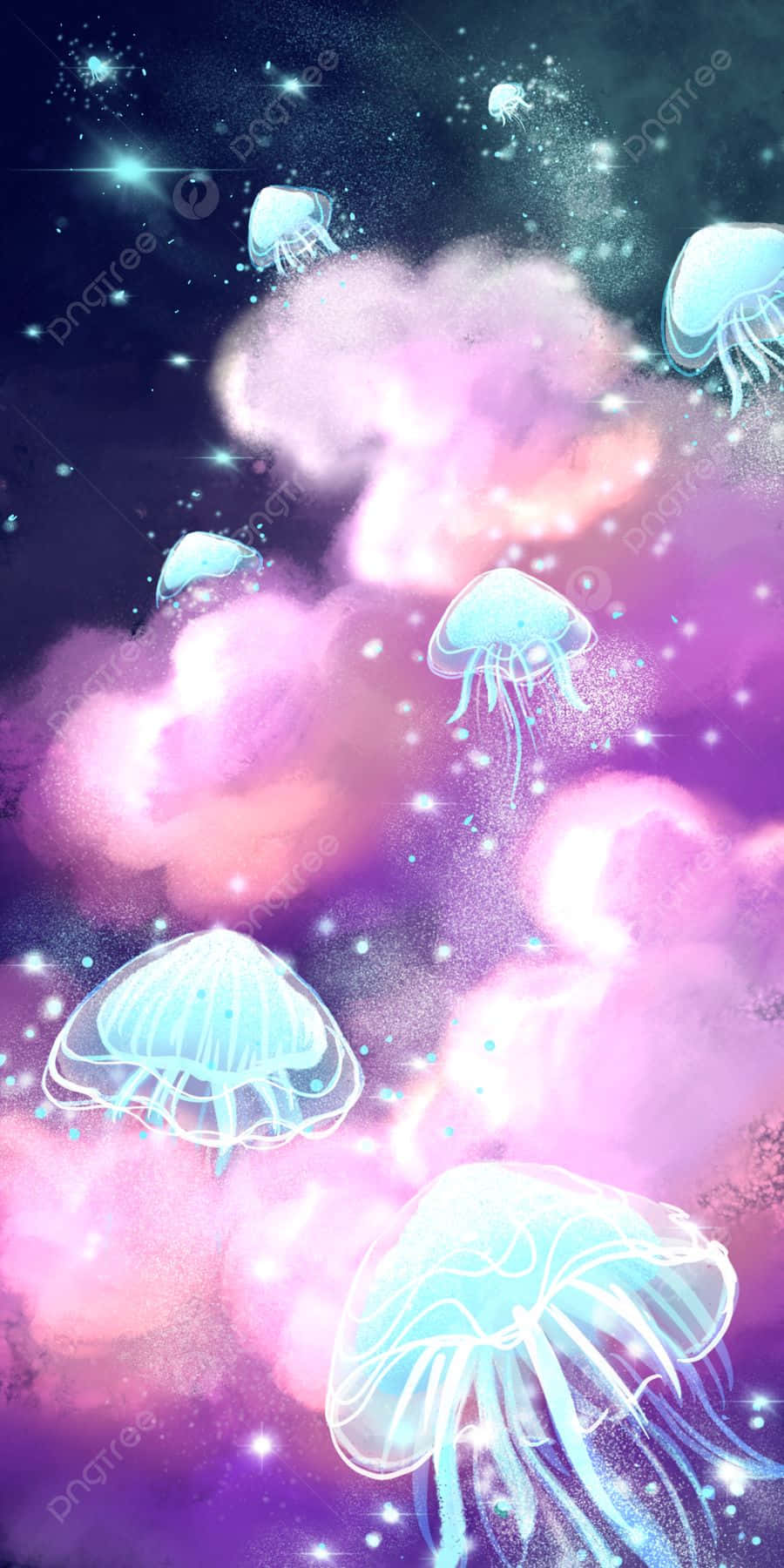 Cosmic_ Jellyfish_ Dreamscape.jpg Wallpaper