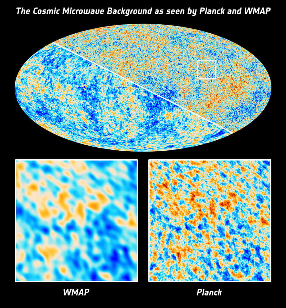 WMAP And Planck Cosmic Microwave Background