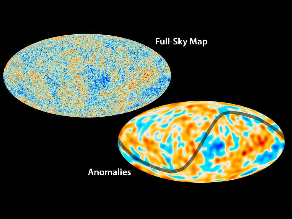 Kosmiskamikrovågsbakgrundsfullhimmelskarta.