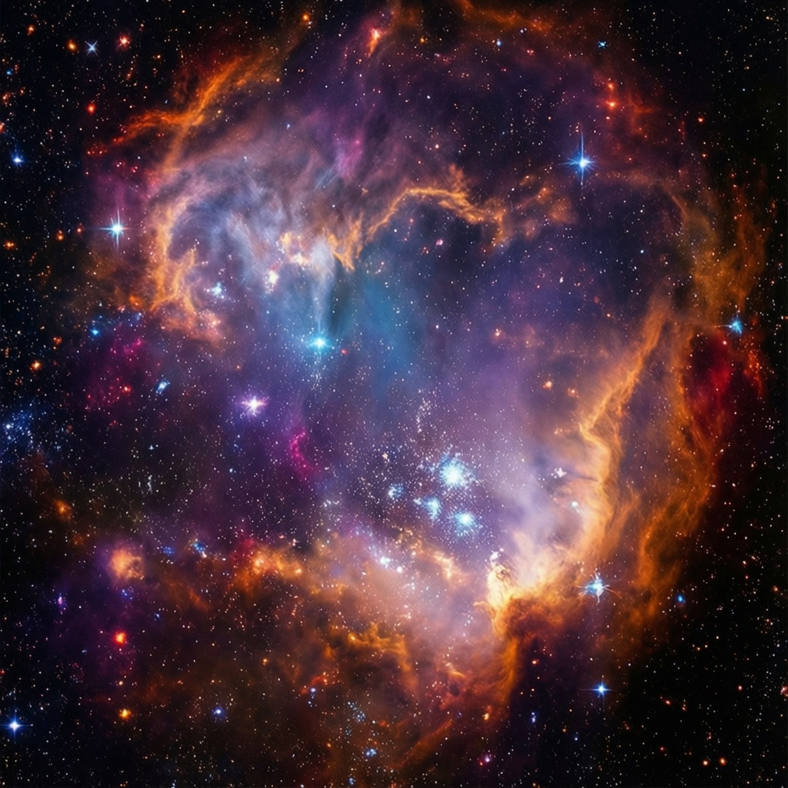 Kosmisk tåke kvadrat Bakgrunner