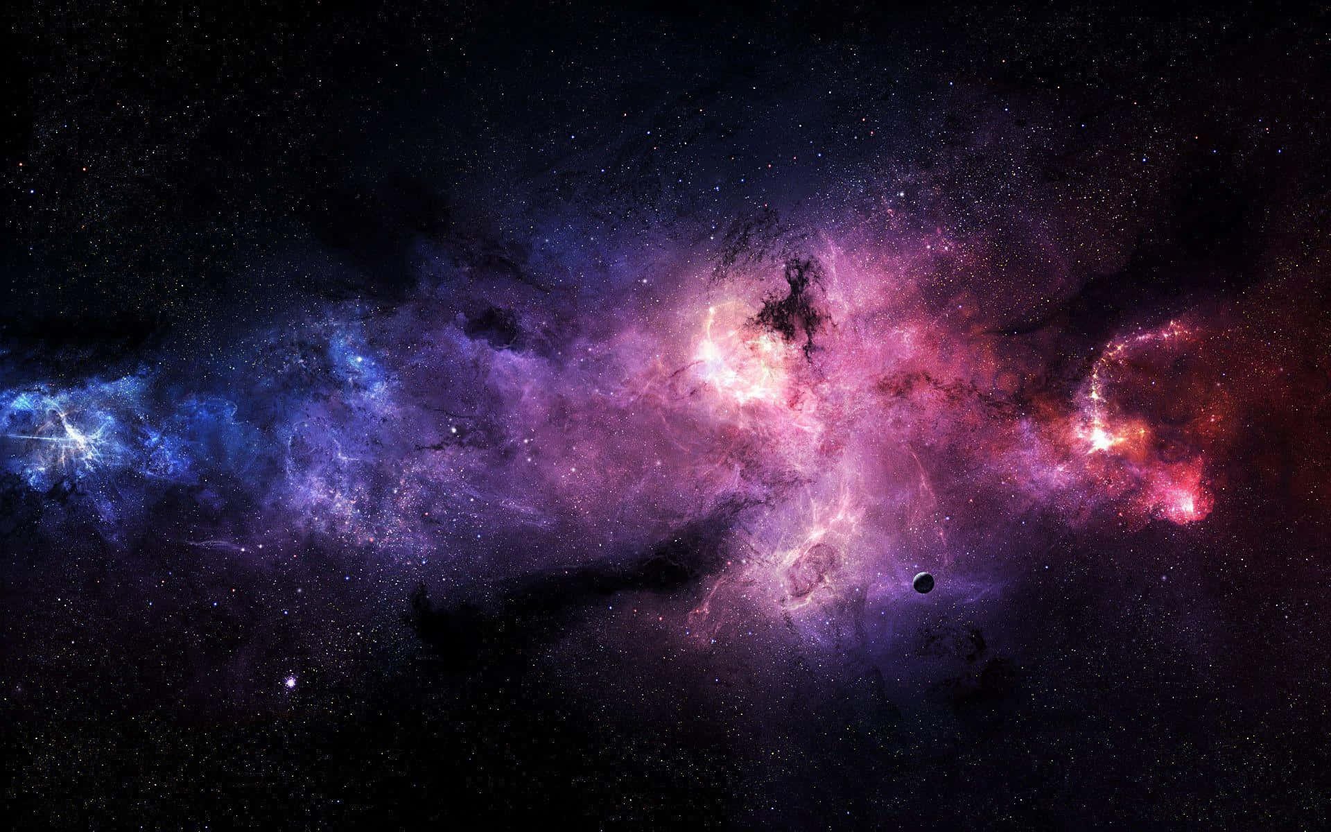Cosmic_ Nebula_ Starscape Wallpaper