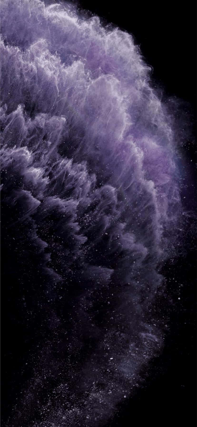 Cosmic_ Purple_ Nebula_ Texture Wallpaper