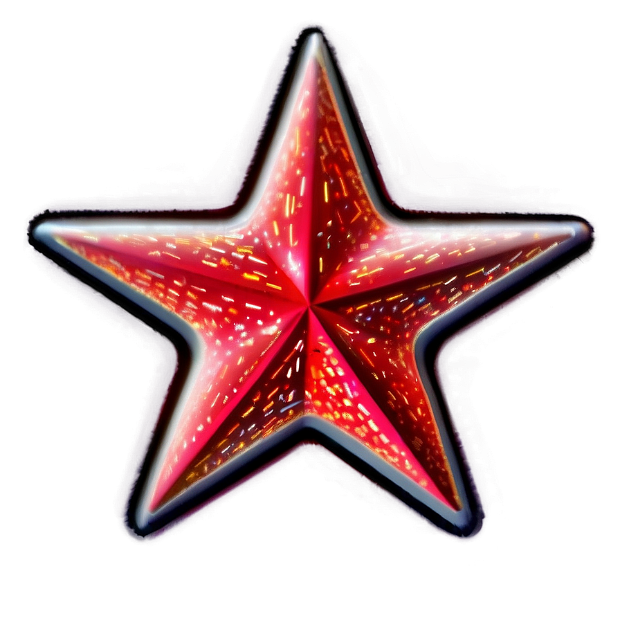 Cosmic Red Star Png 05232024 PNG