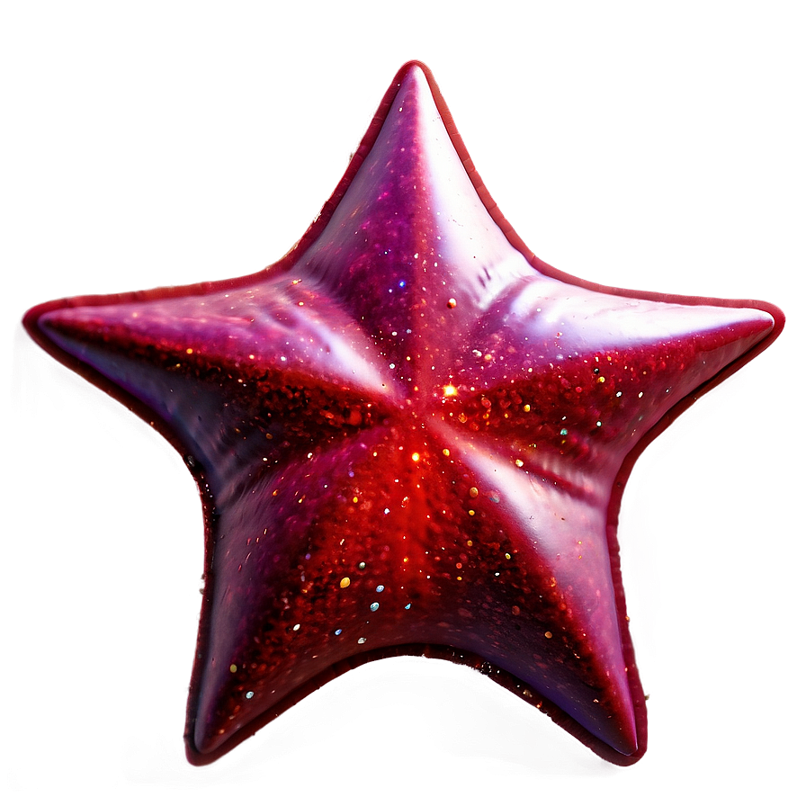 Cosmic Red Star Png Eqh PNG