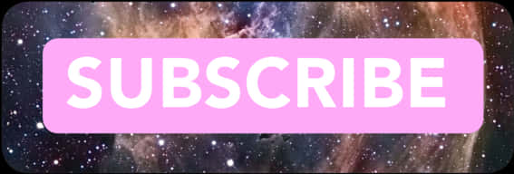 Cosmic Subscribe Button PNG