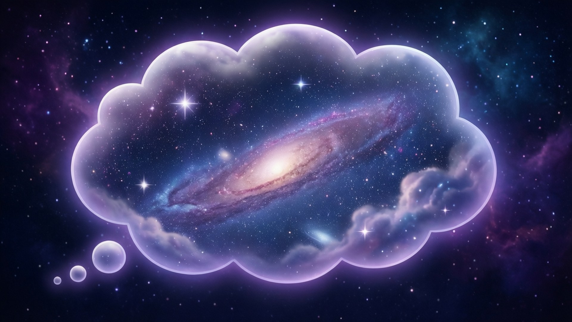 Kosmisk Tankebubbla Bakgrundsbilder