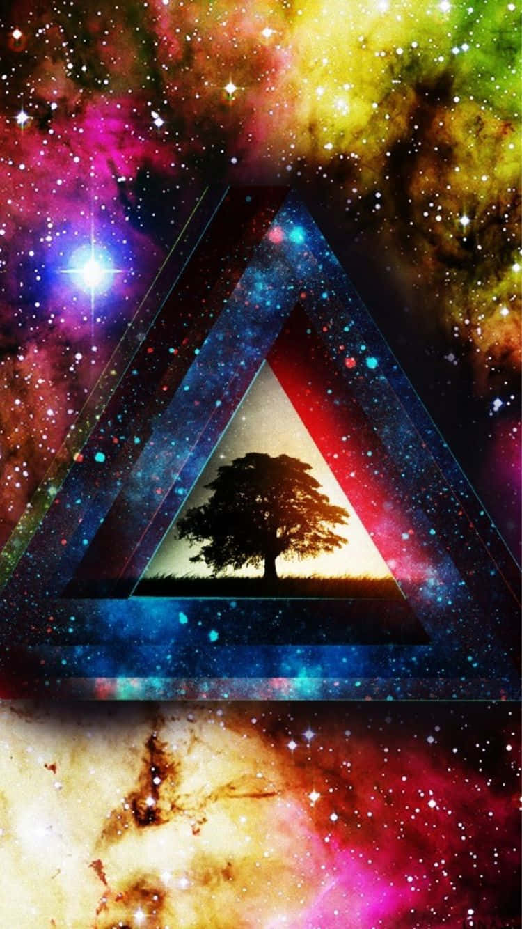 Cosmic_ Tree_ Triangular_ Portal.jpg Wallpaper