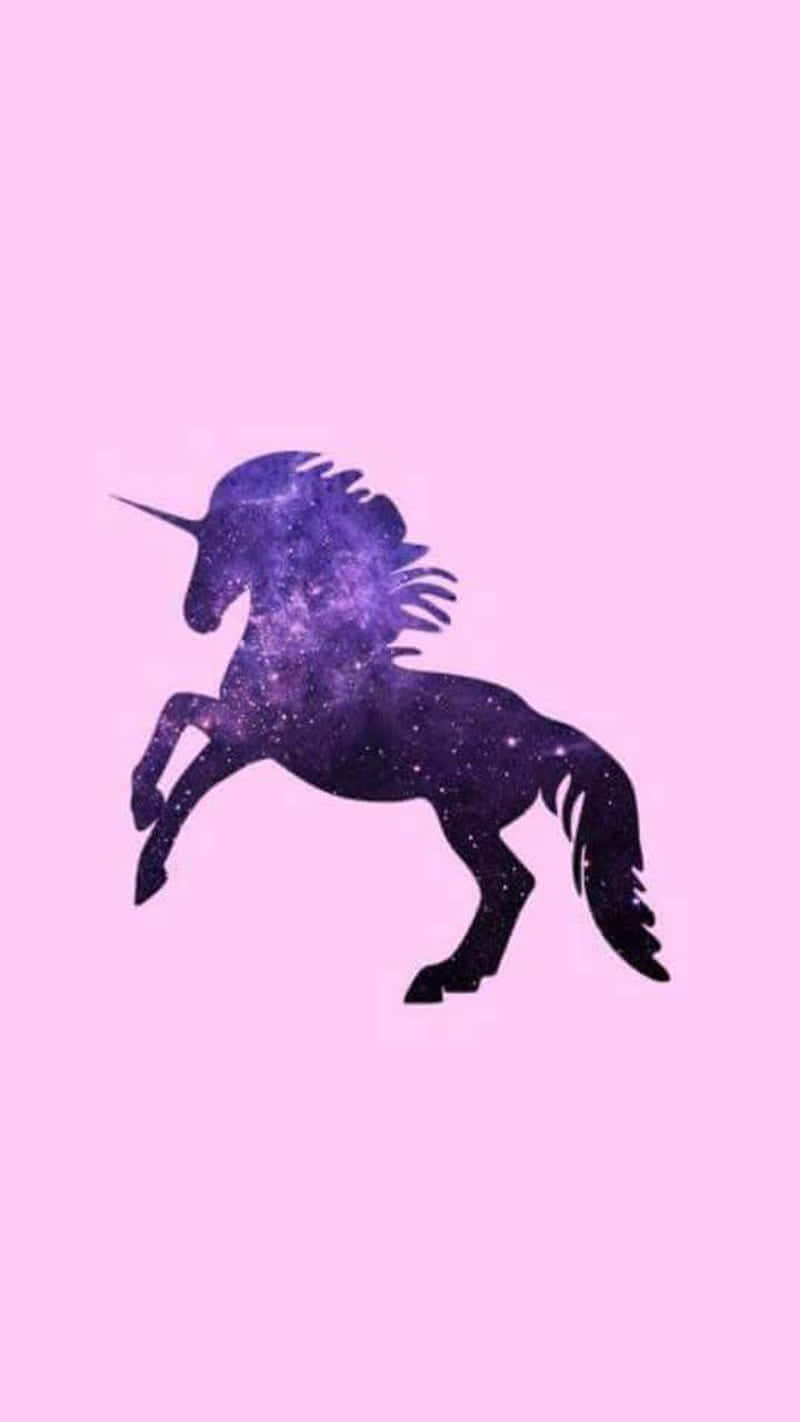 Cosmic Unicorn Silhouette Wallpaper