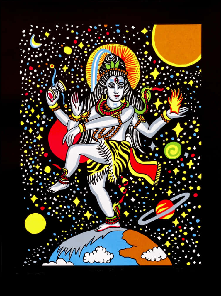 Cosmic_ Dance_of_ Shiva_ Artwork PNG