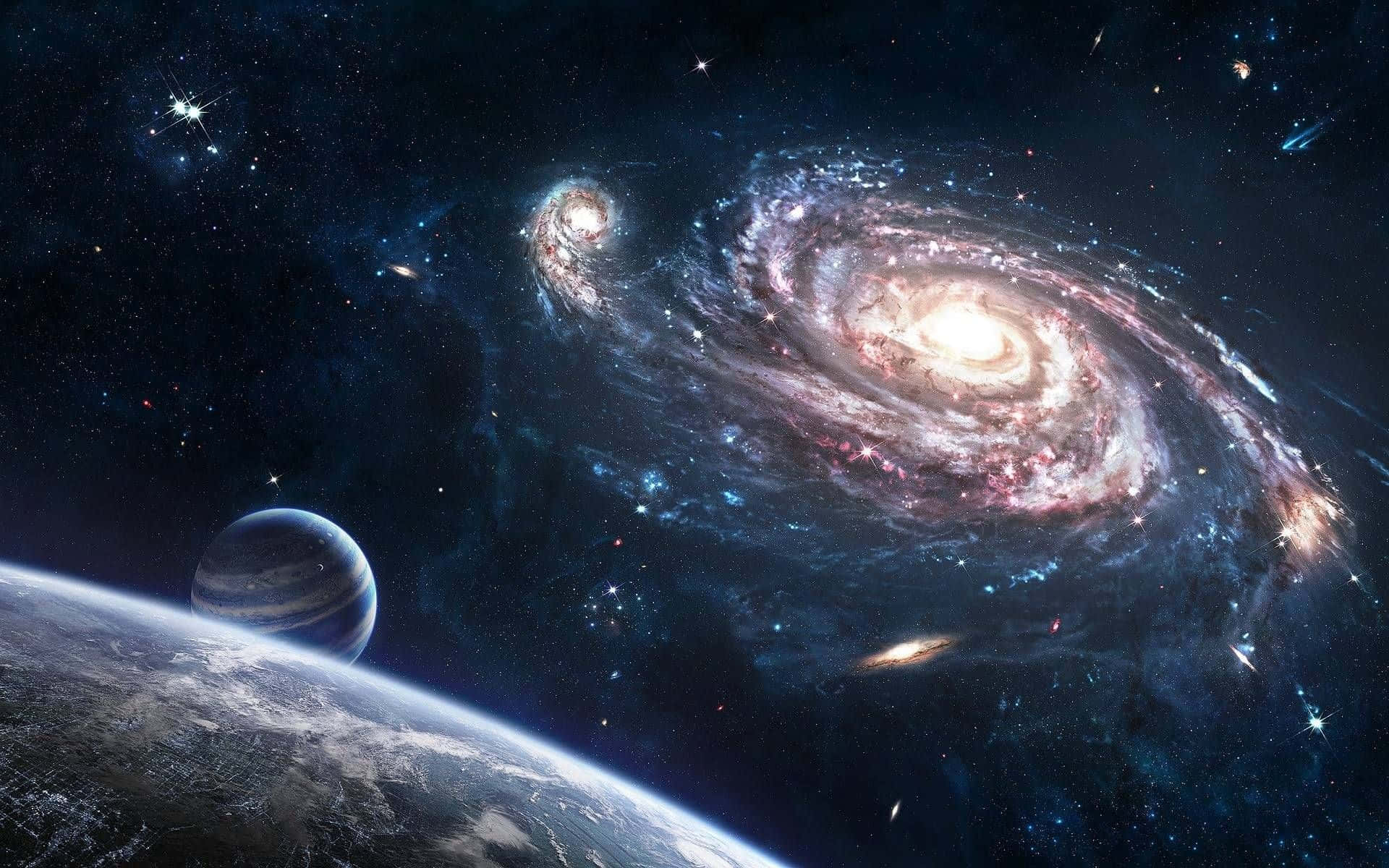Cosmicmarvel: Un Viaje A Través Del Espacio Cósmico.