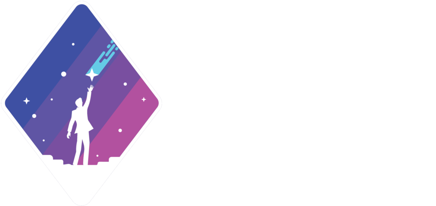 Cosmos Logowith Astronautand Satellite PNG