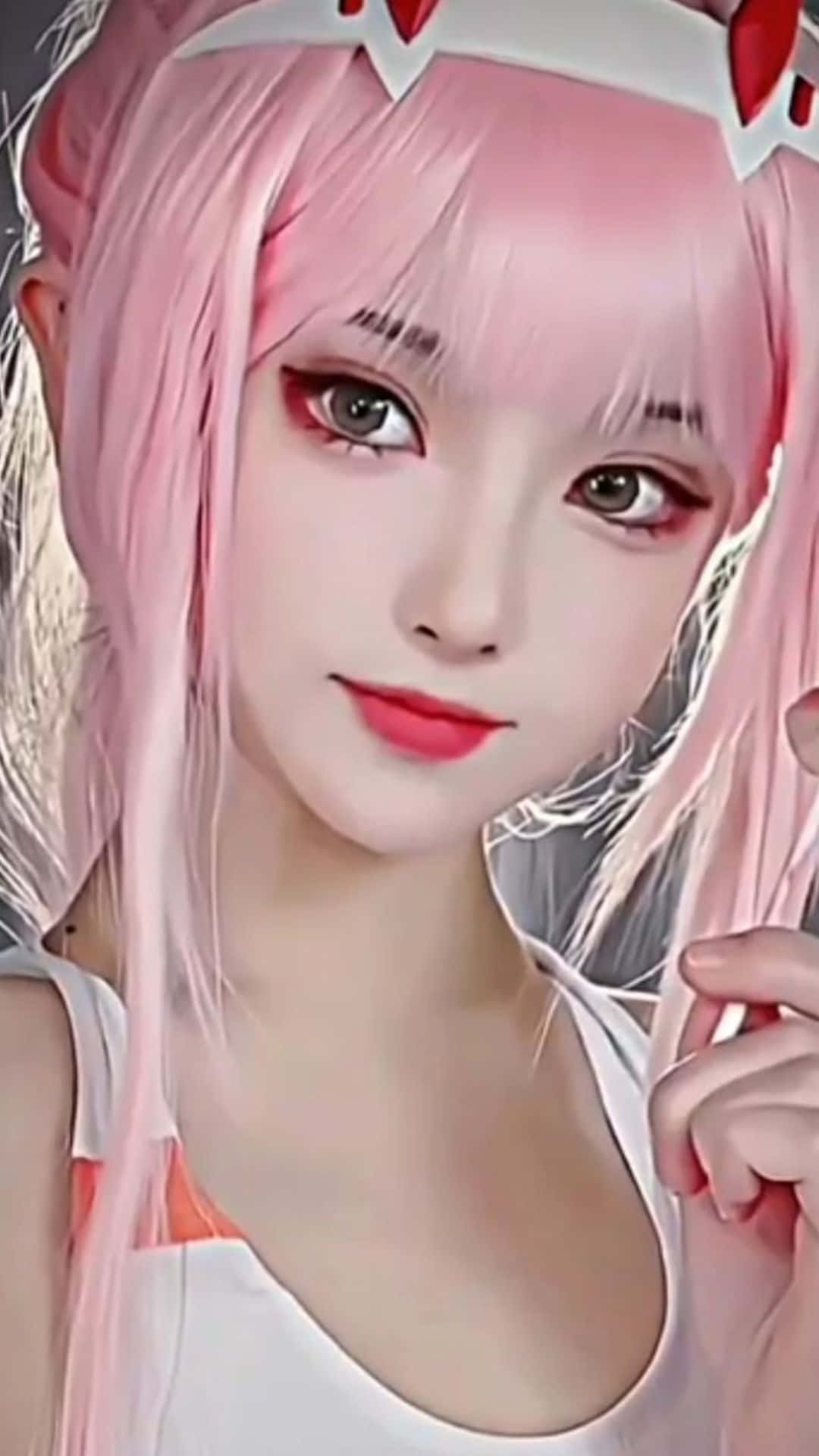Anime Cosplay Costume Sakura Women Formula Clothing White Pink Performance  Clothing Set Halloween Party | Fruugo NO
