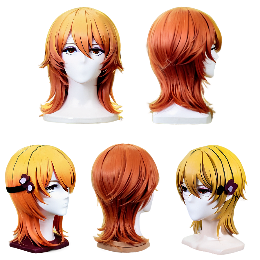 Cosplay Wig Png 05252024 PNG