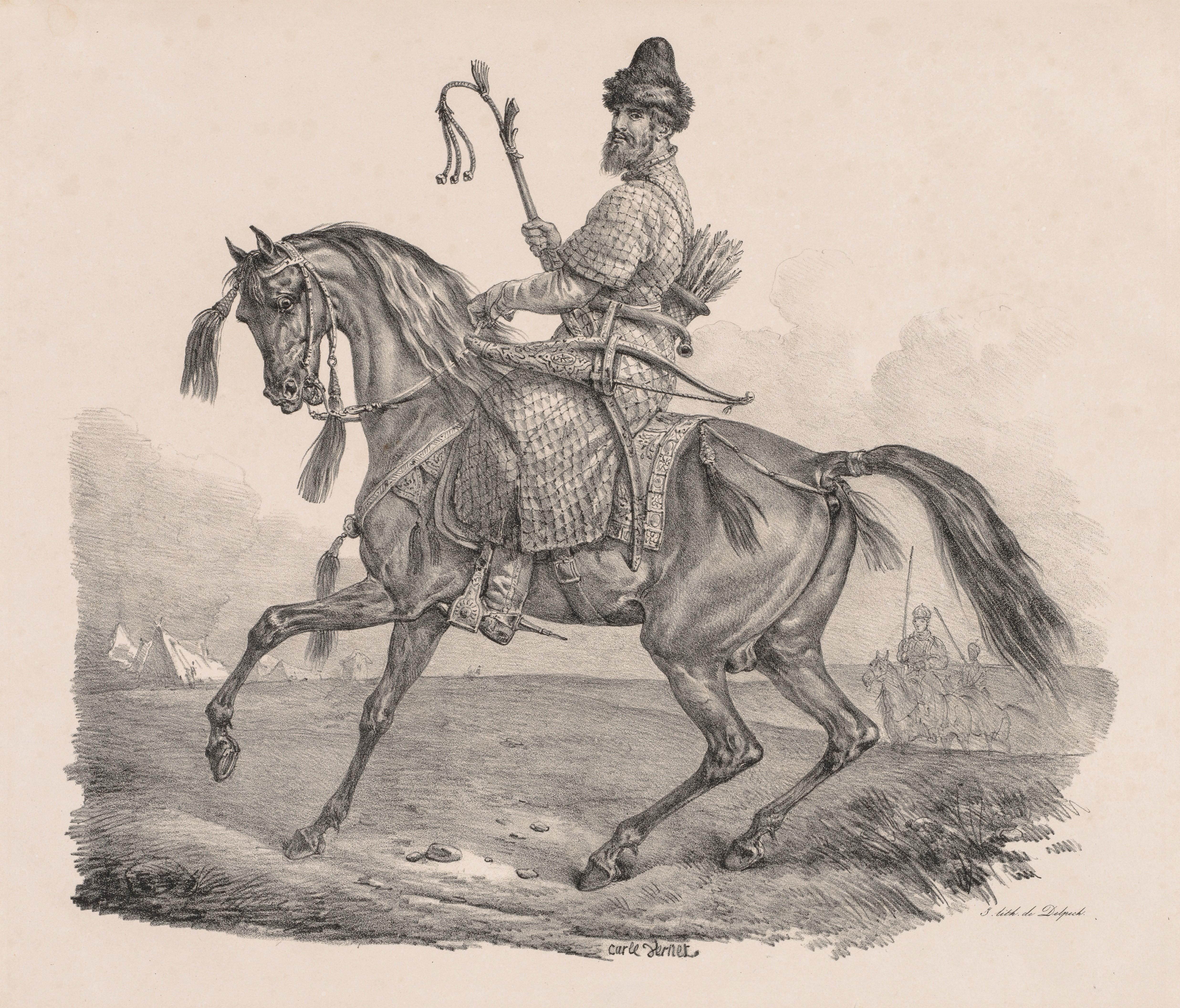 Cossack Cavalier Wallpaper