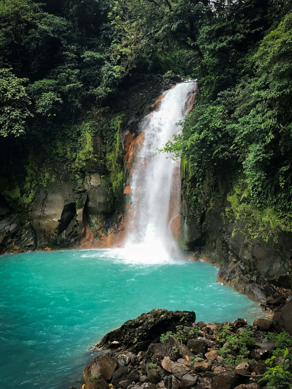 Entspannedich Und Genieße Die Schönheit Von Costa Rica