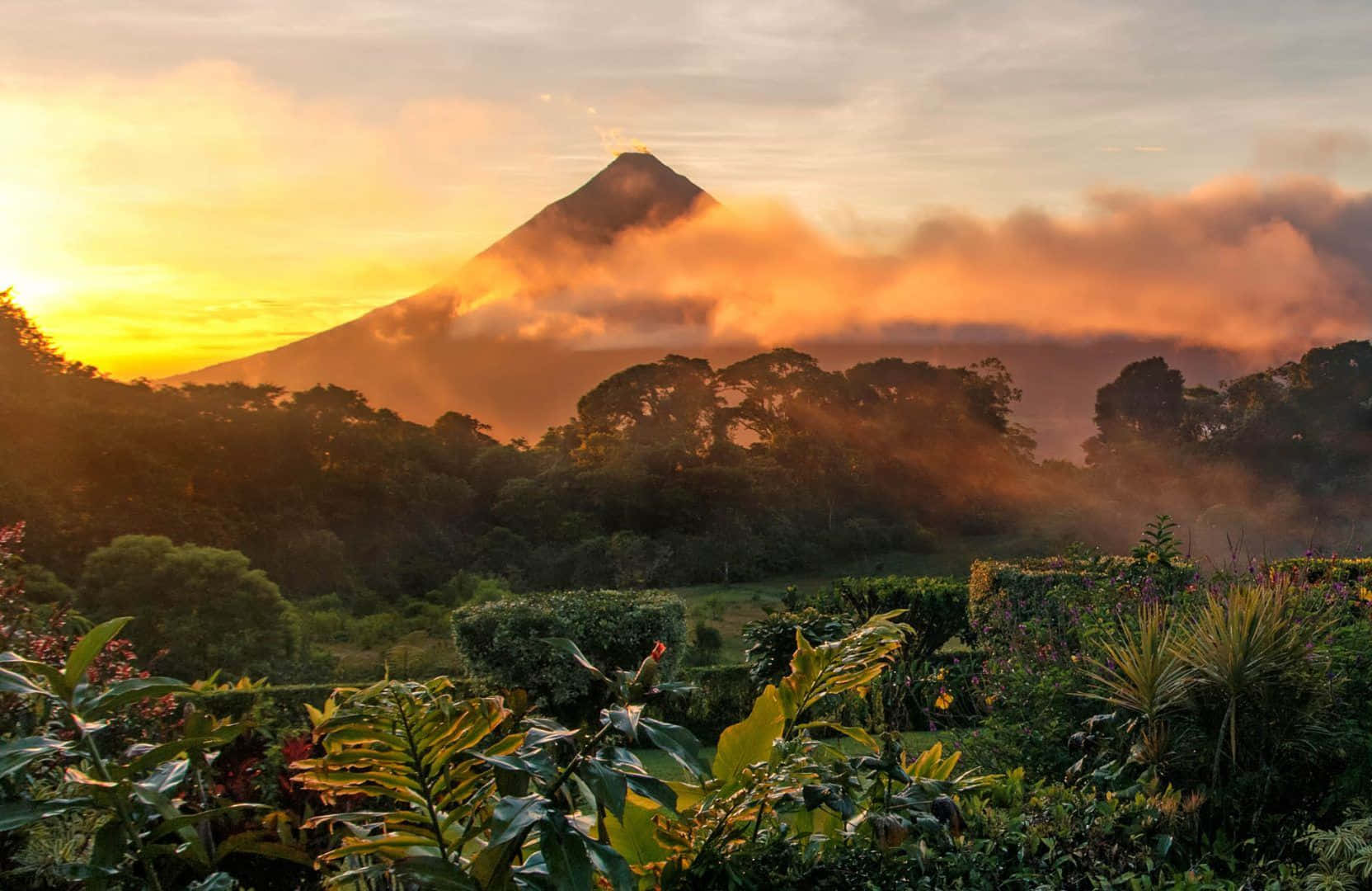 Begleitedie Schönheit Von Costa Rica.