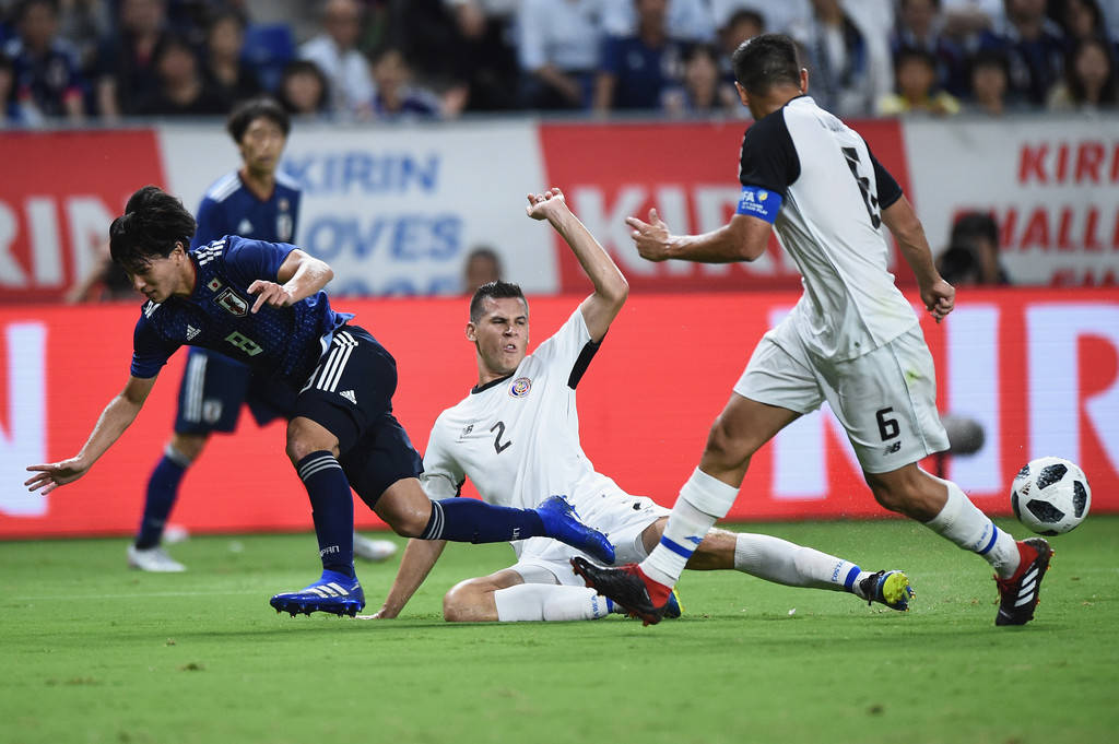 Costa Rica National Football Team Versus Japan Match Wallpaper
