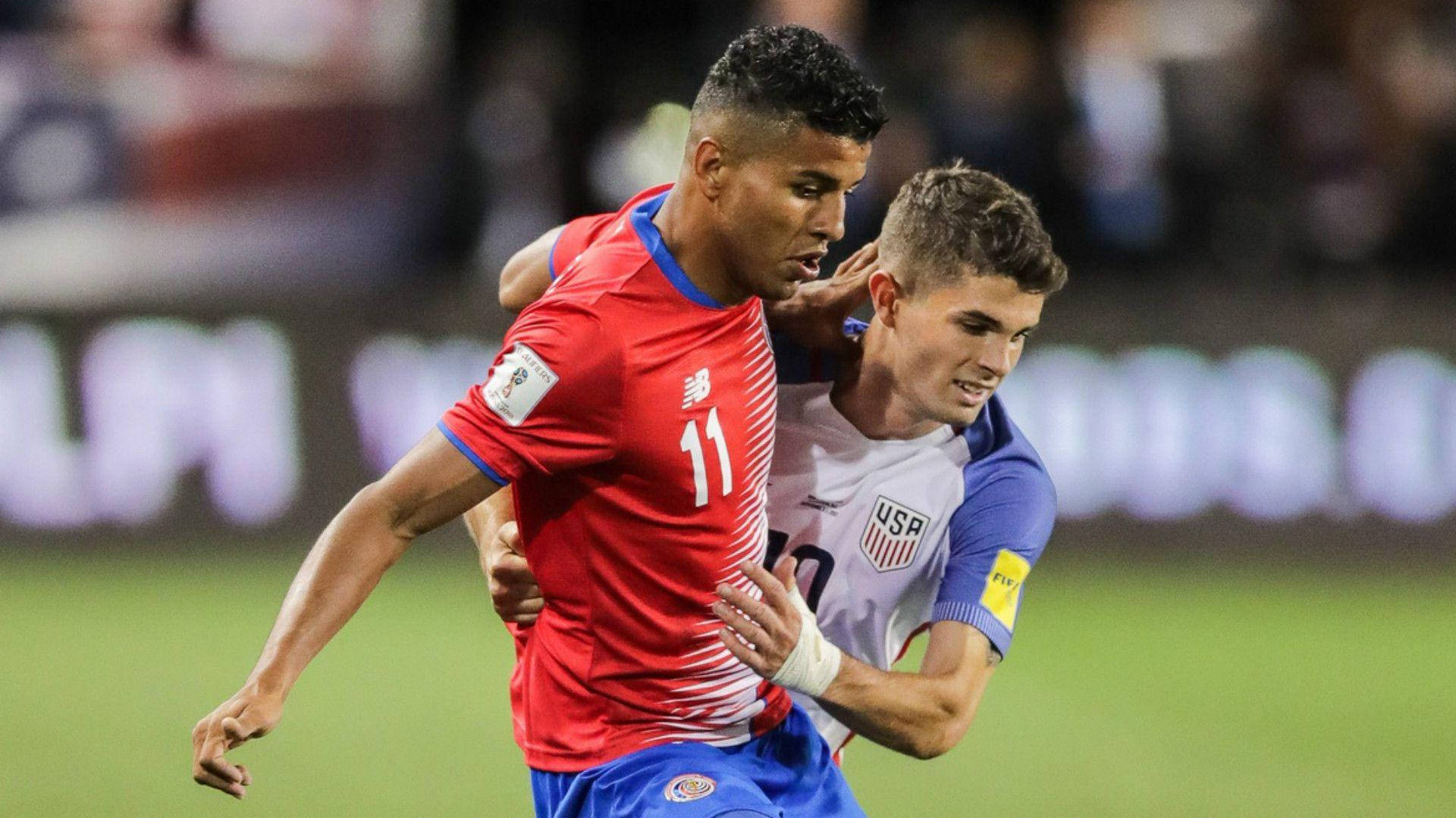 Costa Rica National Football Team Versus Usa