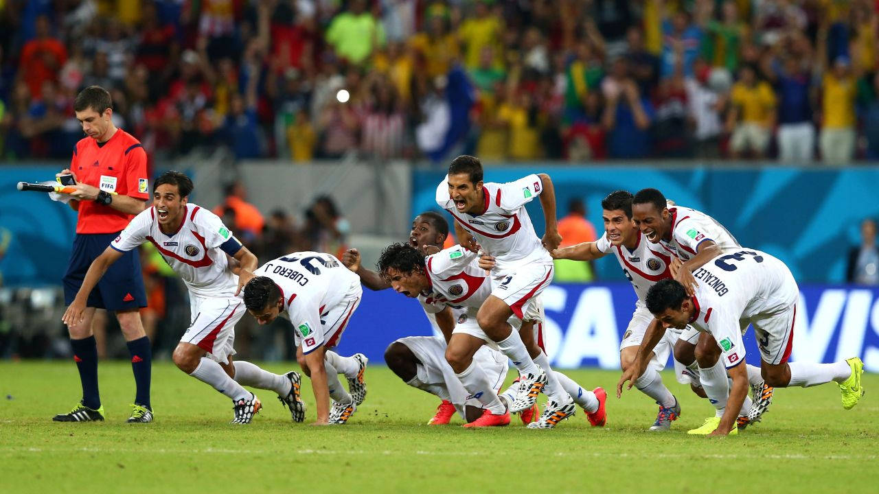 Costa Rica National Football Team Victory